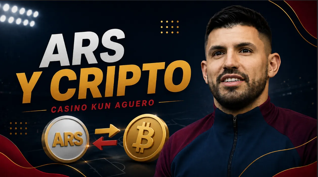 Pagos en Casino Argentina Kun Aguero con ARS y criptomonedas