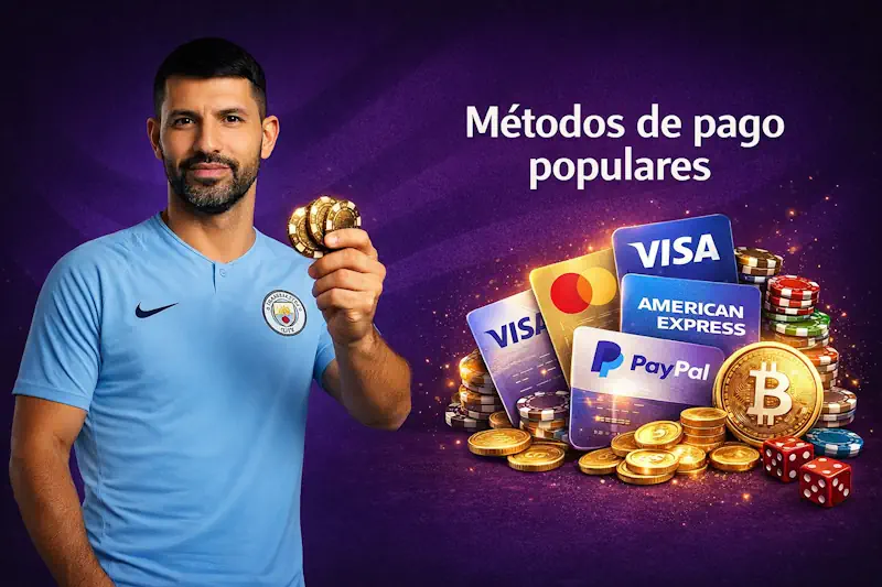 Métodos de pago populares en casino Argentino del kun Aguero